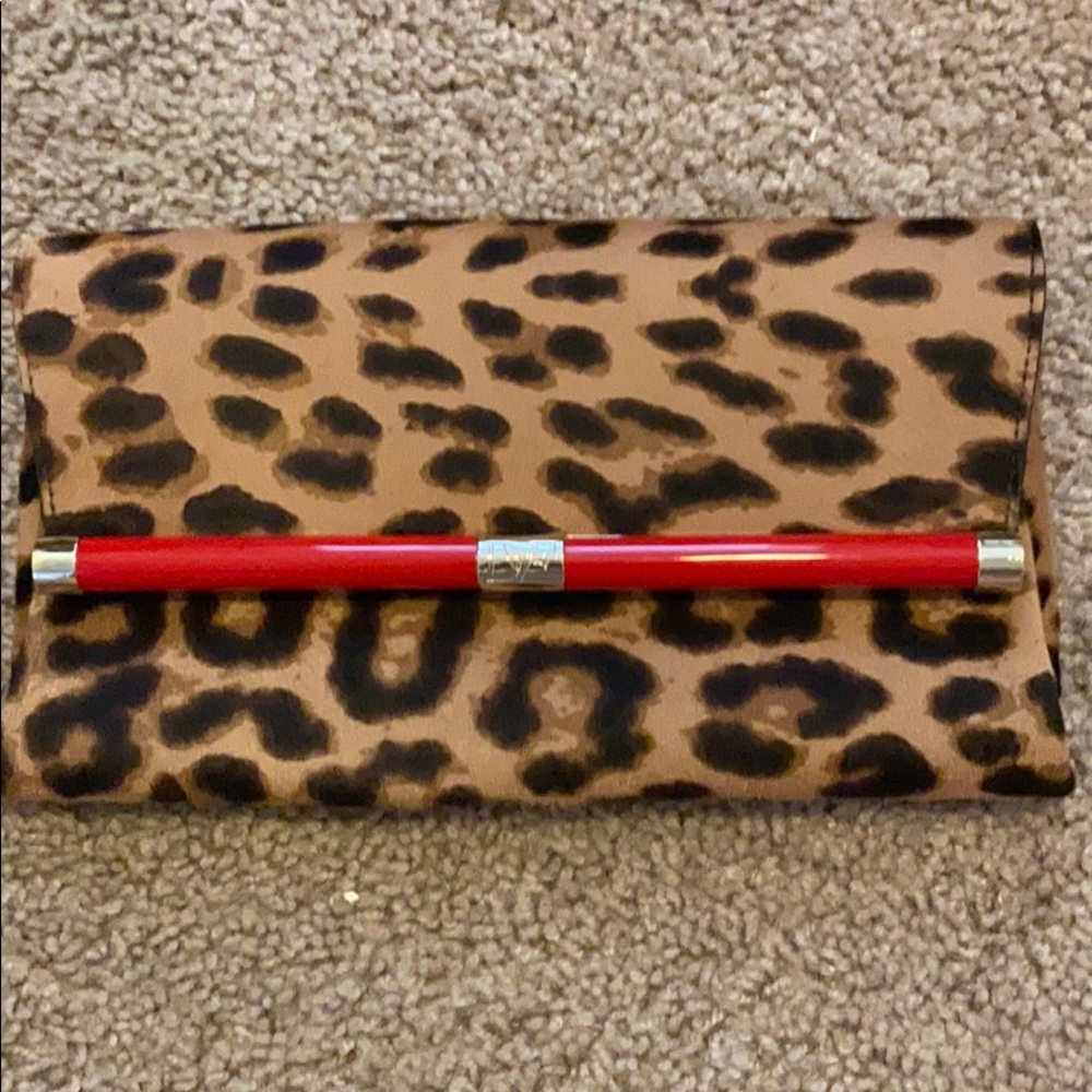DVF Leopard Clutch Bag